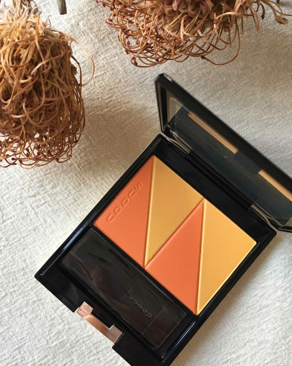 ピュア カラー ブラッシュ 119 蜜柑重 -MIKANGASANE/SUQQU/パウダーチークを使ったクチコミ（1枚目）