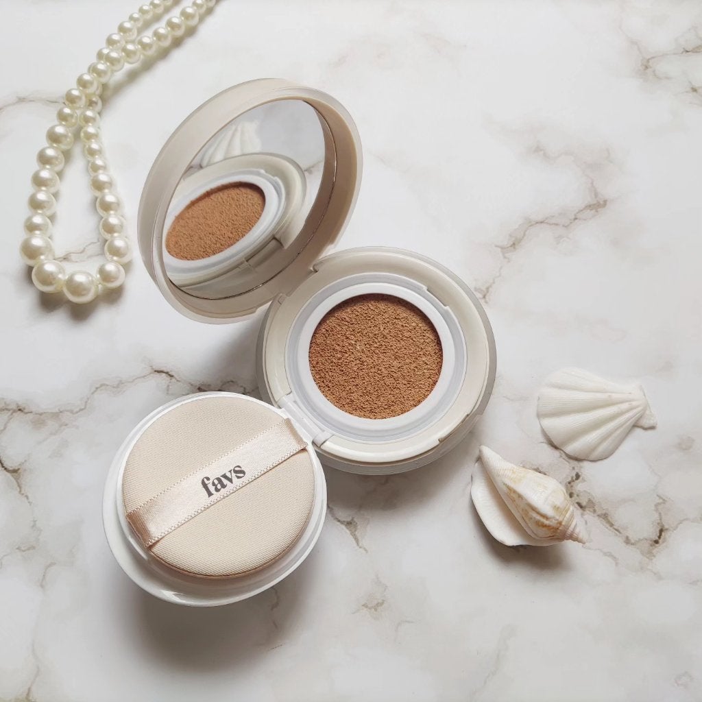 カーミンググロウアップクッションファンデーション/favs/リキッドファンデーションを使ったクチコミ(5枚目)