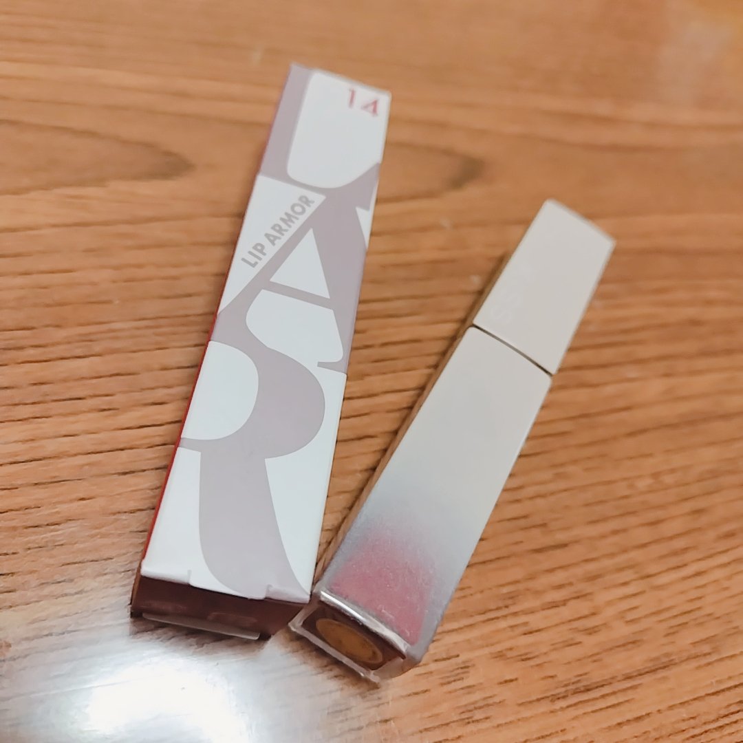 リップアーマー/KiSS/口紅を使ったクチコミ（2枚目）