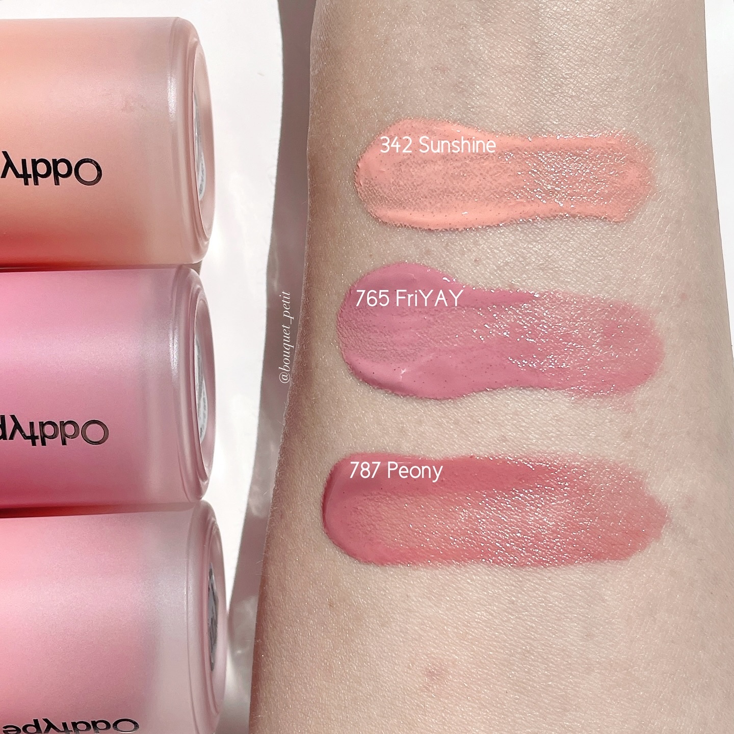 アンシーン バルーンティント/Oddtype/リップティントを使ったクチコミ（3枚目）