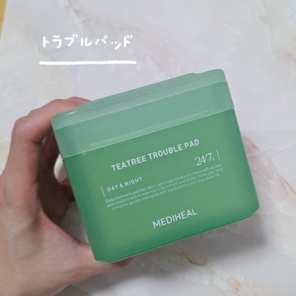 ティーツリー トラブルパッド/MEDIHEAL/トナーパッドを使ったクチコミ(1枚目)