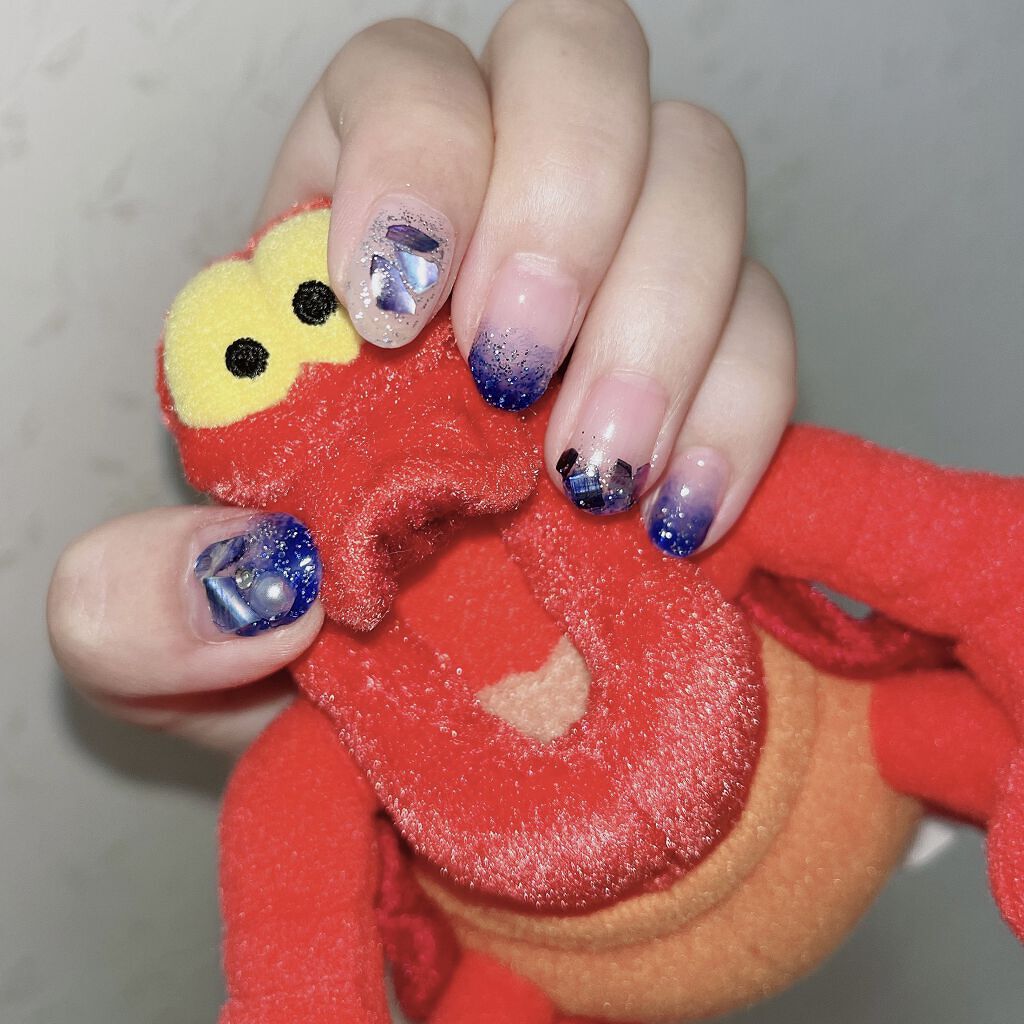 ジェルネイル 14.クリア/ジェルミーワン/ジェルネイルを使ったクチコミ（1枚目）