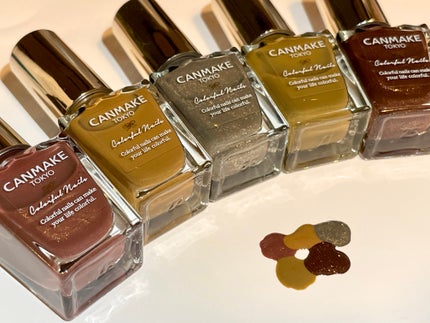 カラフルネイルズ/キャンメイク/マニキュアを使ったクチコミ(2枚目)