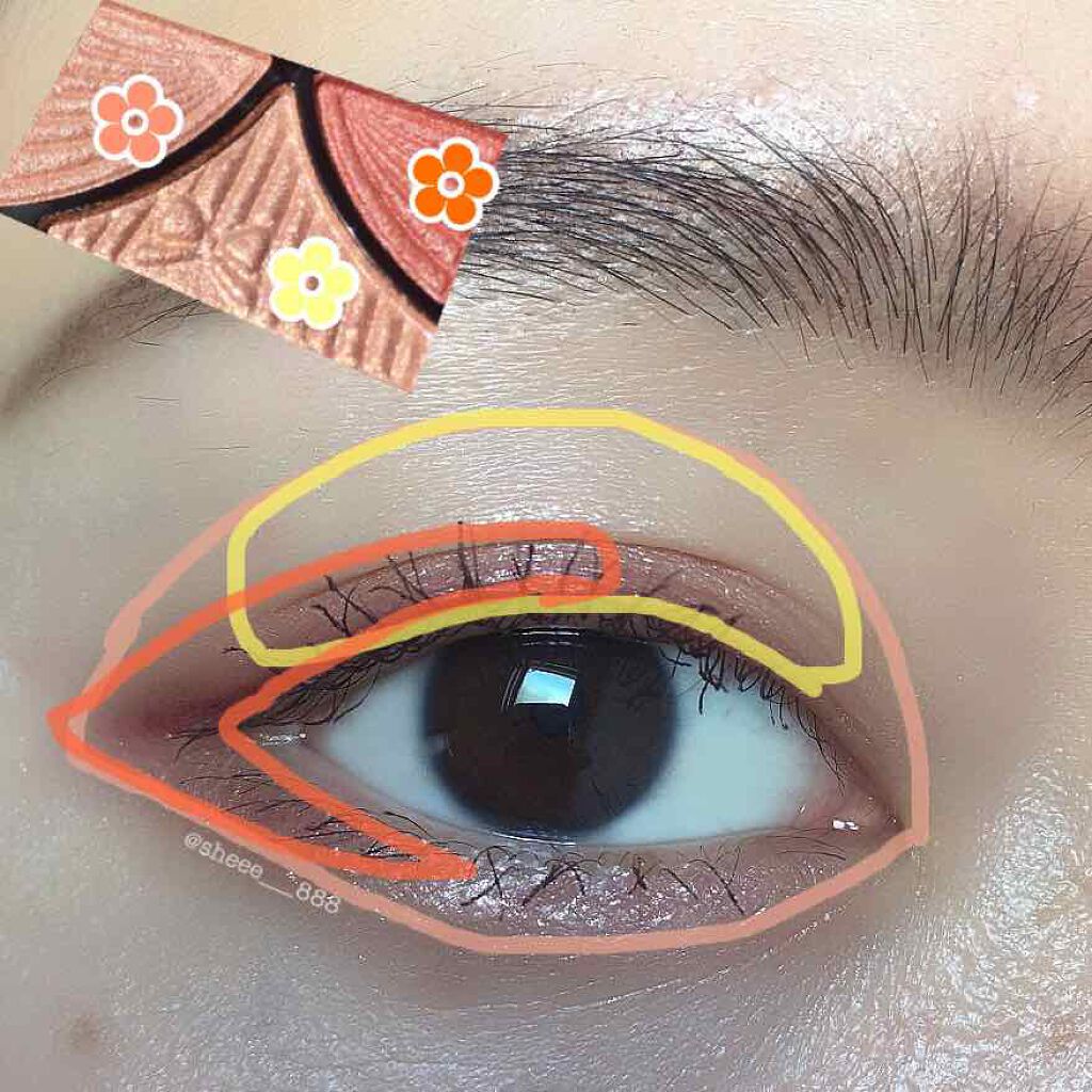 ジューシーピュアアイズ/キャンメイク/アイシャドウパレットを使ったクチコミ(4枚目)