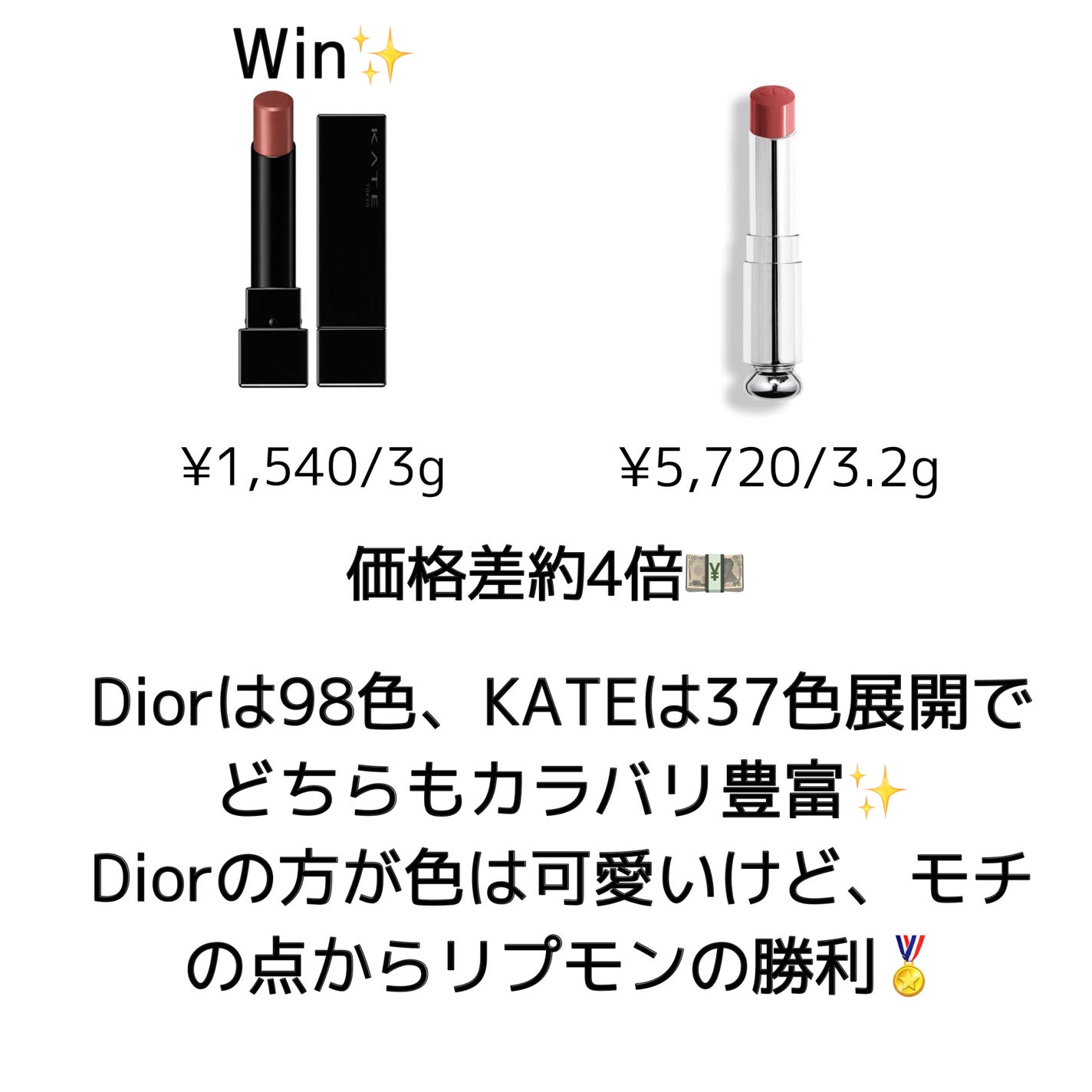ディオール バックステージ フェイス グロウ パレット/Dior/ハイライトを使ったクチコミ(5枚目)