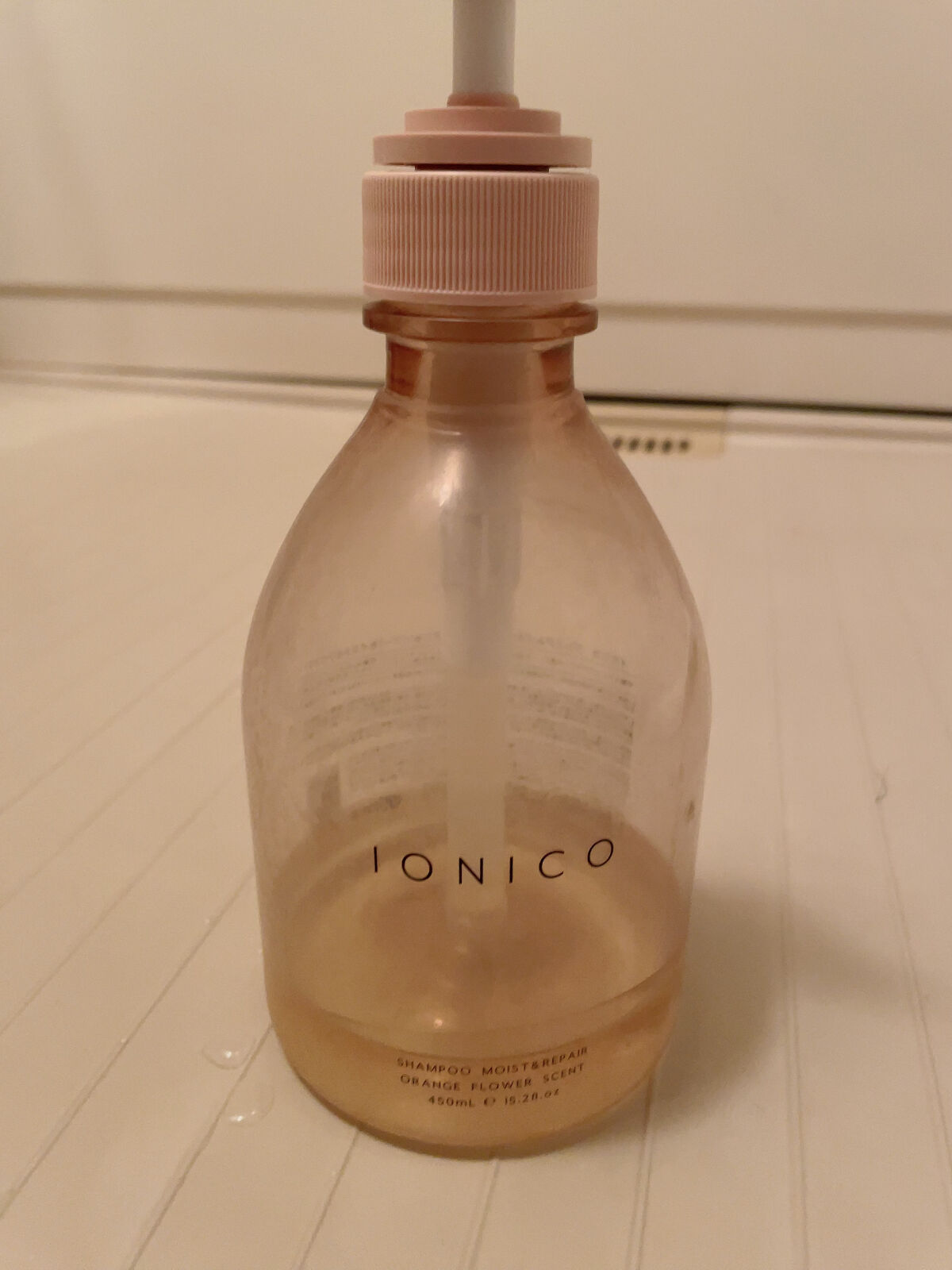 プレミアムイオン ダメージケアシャンプー (モイスト＆リペア)  本体 450ml/IONICO/市販シャンプーを使ったクチコミ（1枚目）