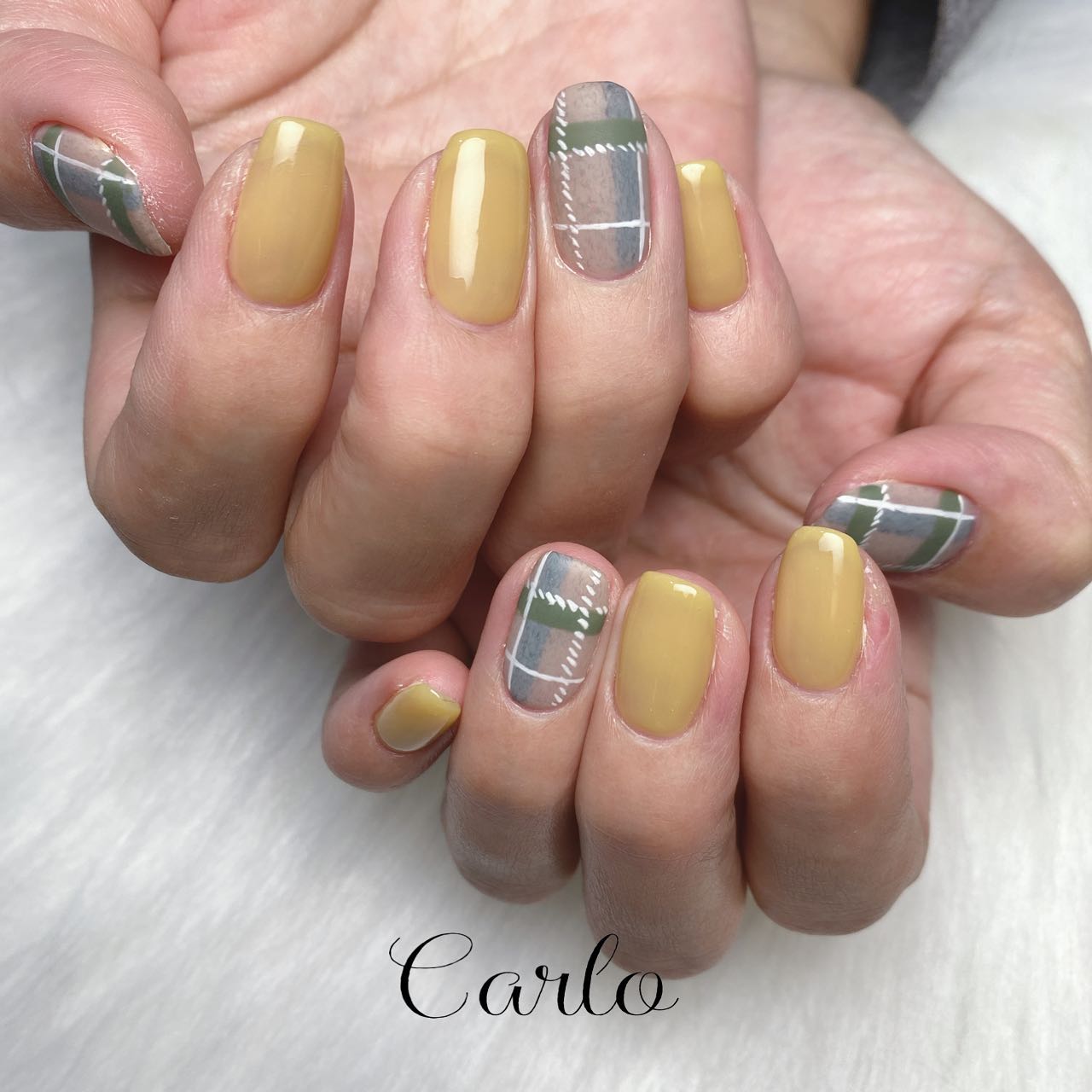 YUKA on LIPS 「simpleart..#狭山ヶ丘ネイルサロン#小手指ネイルサロ..」(2枚目)