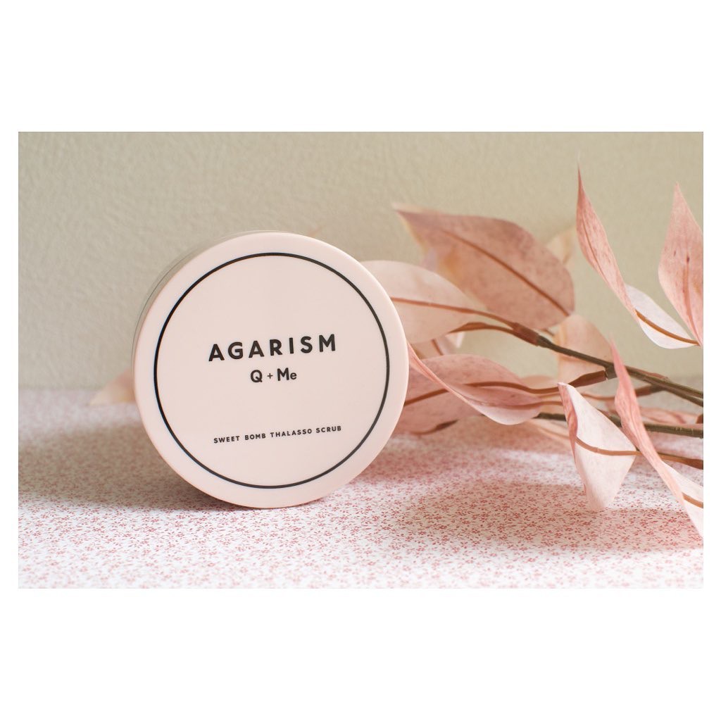 Q+Me スウィート ボム タラソ スクラブ/AGARISM/バストケア・ヒップケアを使ったクチコミ（2枚目）