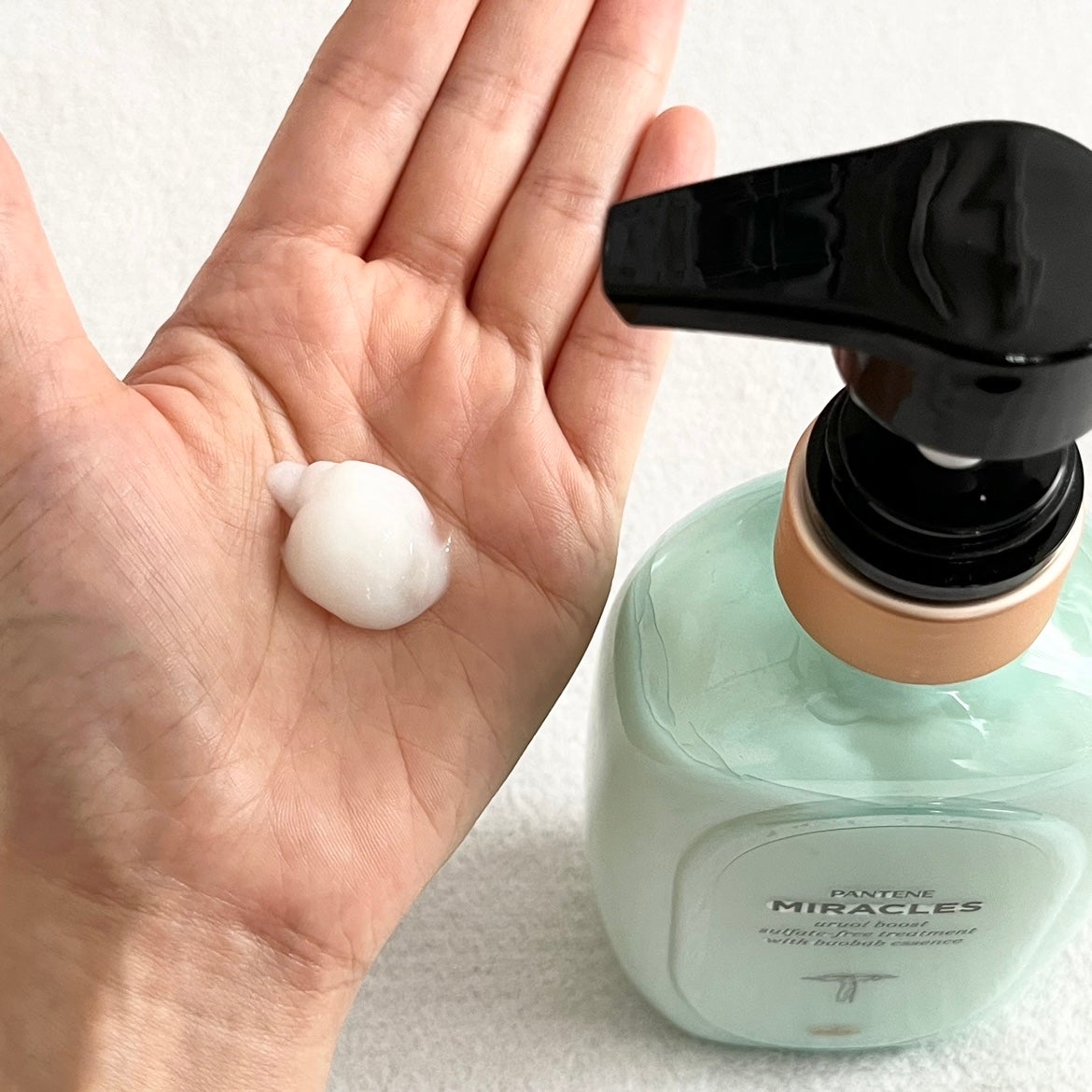 ミラクルズ うるおいブースト シャンプー/トリートメント/パンテーン/市販シャンプーを使ったクチコミ(2枚目)