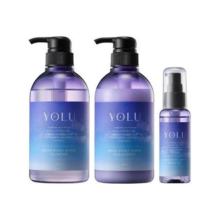 カームナイトリペアシャンプー/トリートメント/YOLU/市販シャンプーを使ったクチコミ(2枚目)