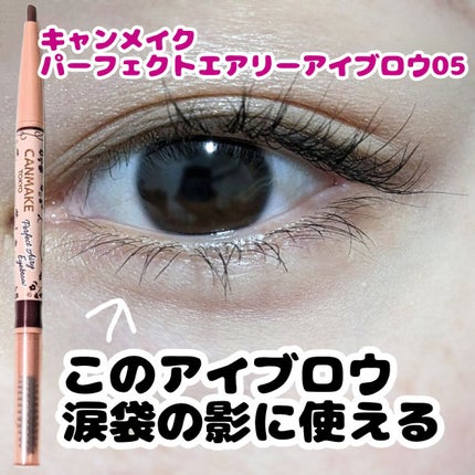 パーフェクトエアリーアイブロウ/キャンメイク/アイブロウペンシルを使ったクチコミ(1枚目)