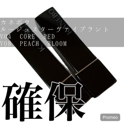 ルージュスターヴァイブラント/KANEBO/口紅を使ったクチコミ(1枚目)