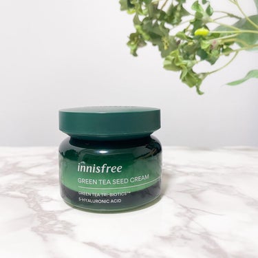 グリーンティーシード クリーム/innisfree/フェイスクリームを使ったクチコミ（1枚目）