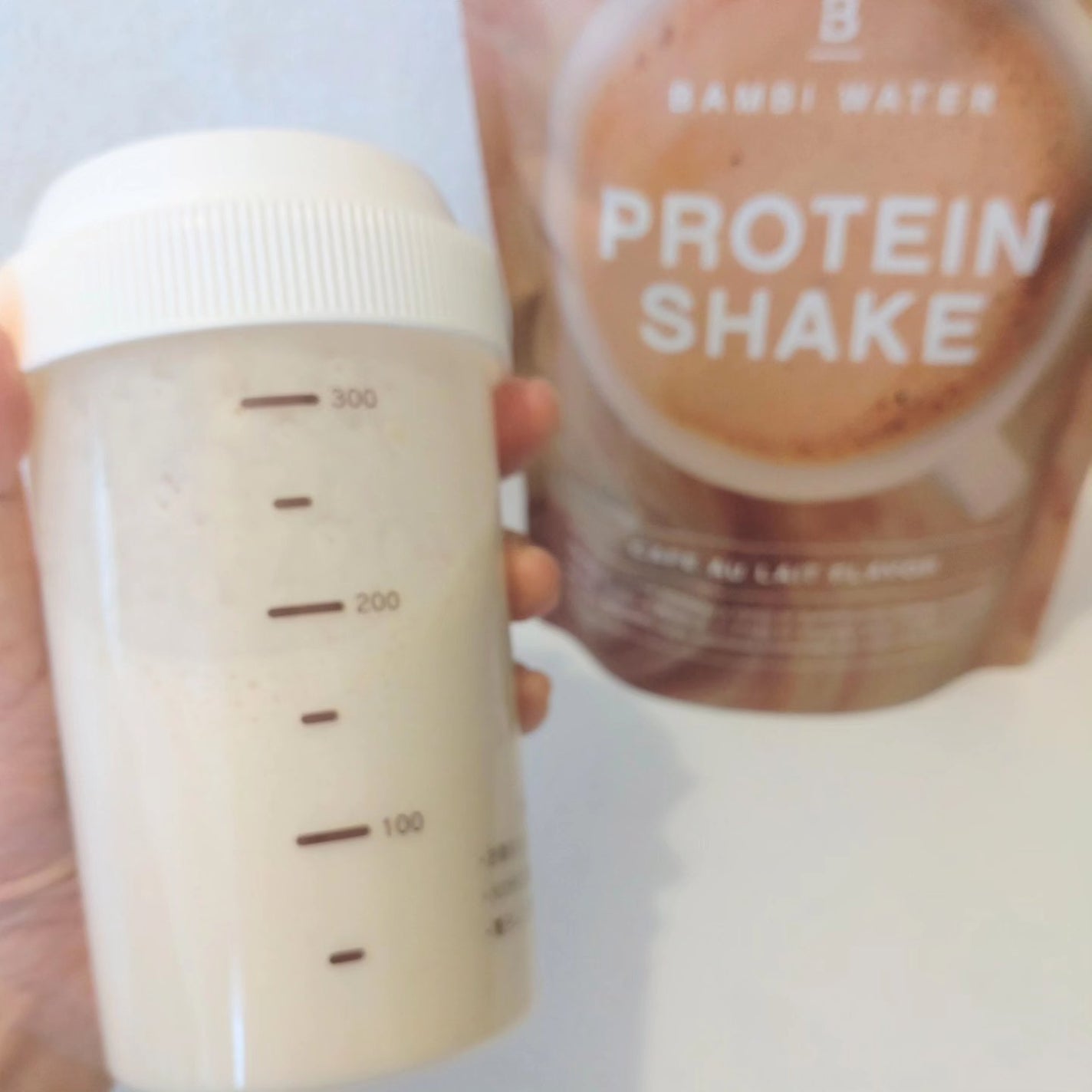 プロテインシェイク カフェオレ/BAMBI WATER/ホエイプロテインを使ったクチコミ(5枚目)