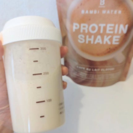 プロテインシェイク カフェオレ/BAMBI WATER/ホエイプロテインを使ったクチコミ(5枚目)