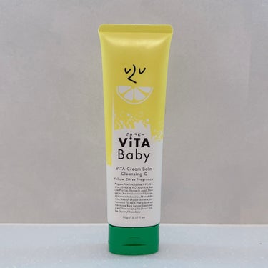 Vita Baby
ViTAクリームバームクレンジングC
イエローシトラスの香り

お試しさせていただきました💛💚

落とす「バーム」と守る「クリーム」を掛け合わせた、新感覚クレンジング。
ビタミンC誘