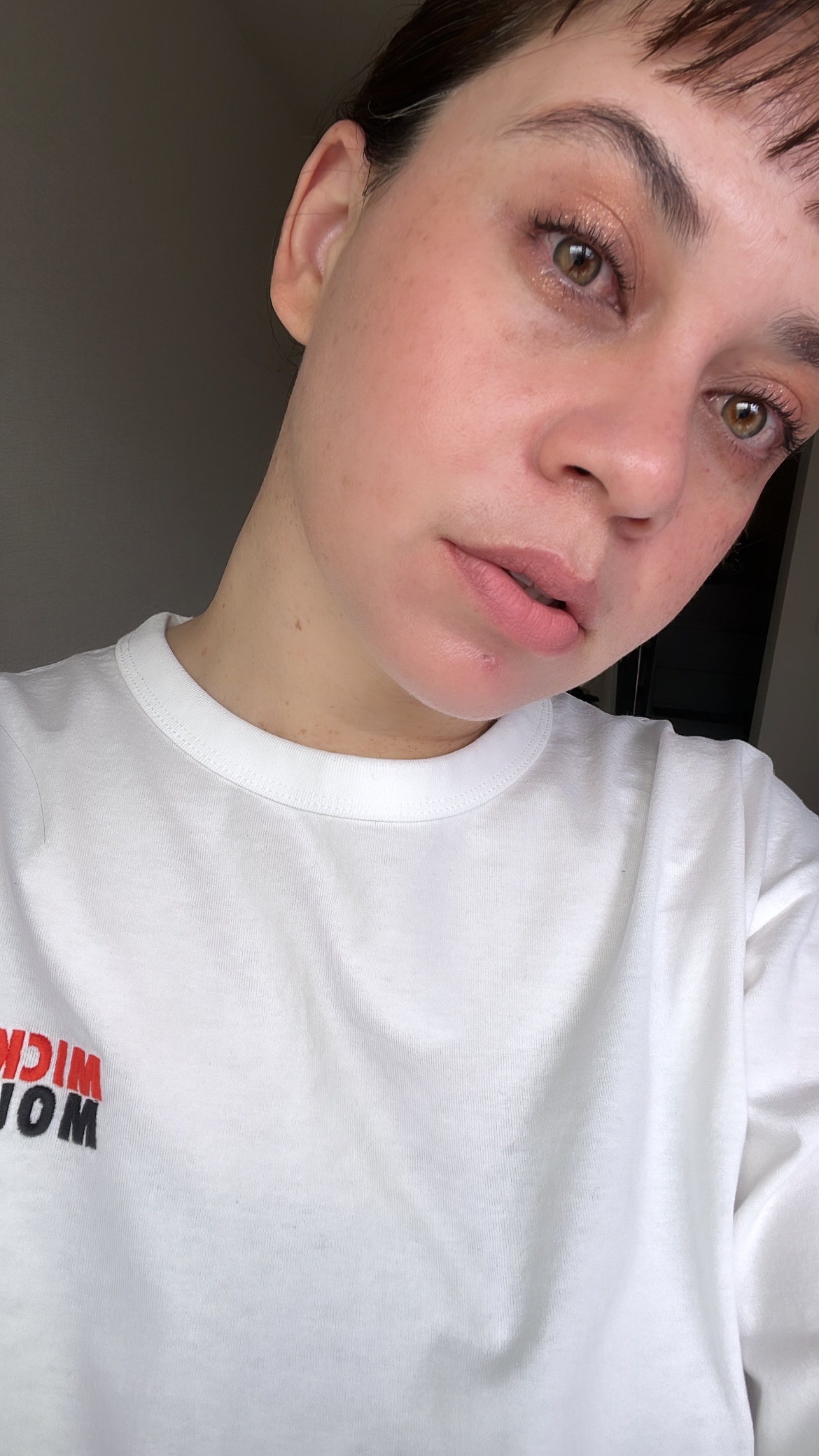 リップアンドチーク ブラーリープリンポット/fwee/口紅を使ったクチコミ（2枚目）