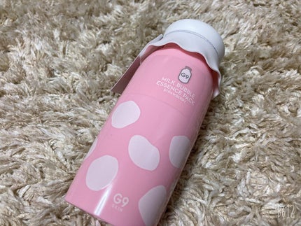 MILK BUBBLE ESSENCE PACK #STRAWBERRY/G9SKIN/美容液を使ったクチコミ(1枚目)