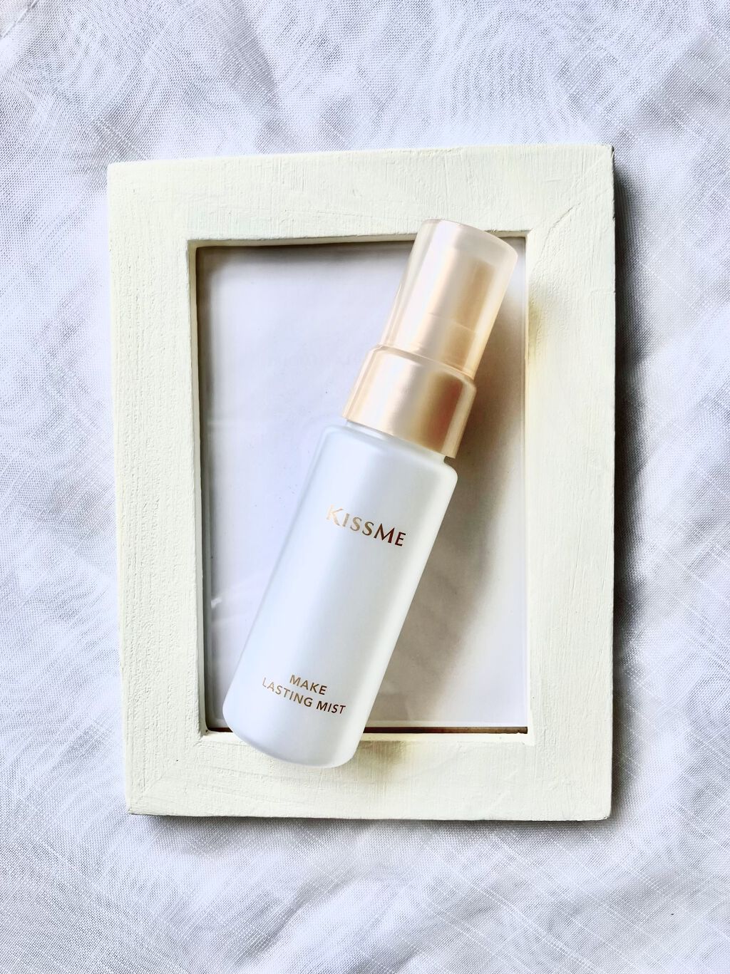 化粧持ちミスト/キスミー/ミスト状化粧水を使ったクチコミ（1枚目）