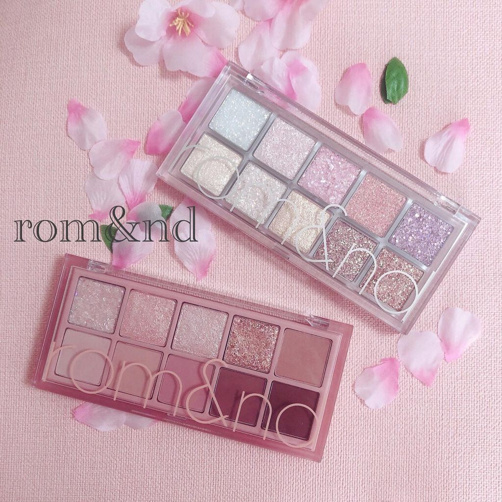 ベターザンパレット/rom&nd/アイシャドウパレットを使ったクチコミ(1枚目)