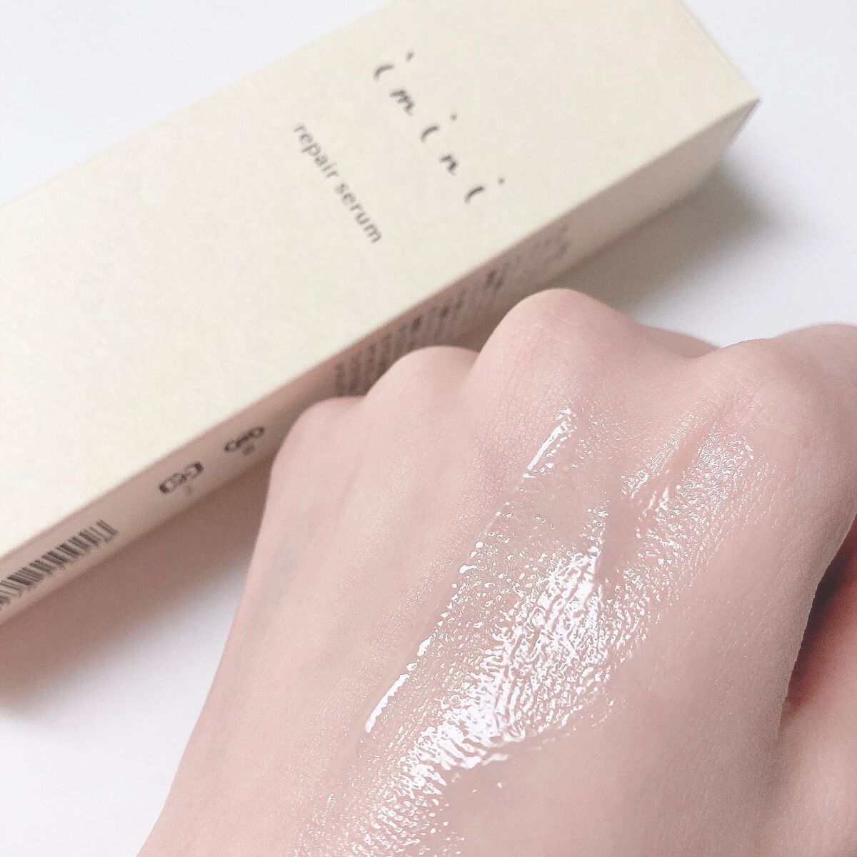 imini リペアセラム/imini/オールインワン化粧品を使ったクチコミ（3枚目）