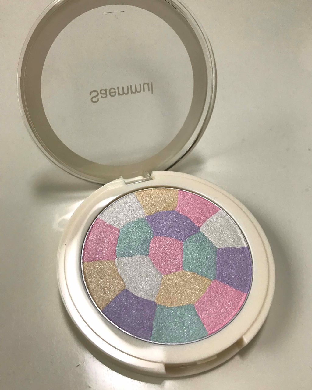 センムル ルミナス マルチ ハイライター/the SAEM/パウダーハイライトを使ったクチコミ(2枚目)