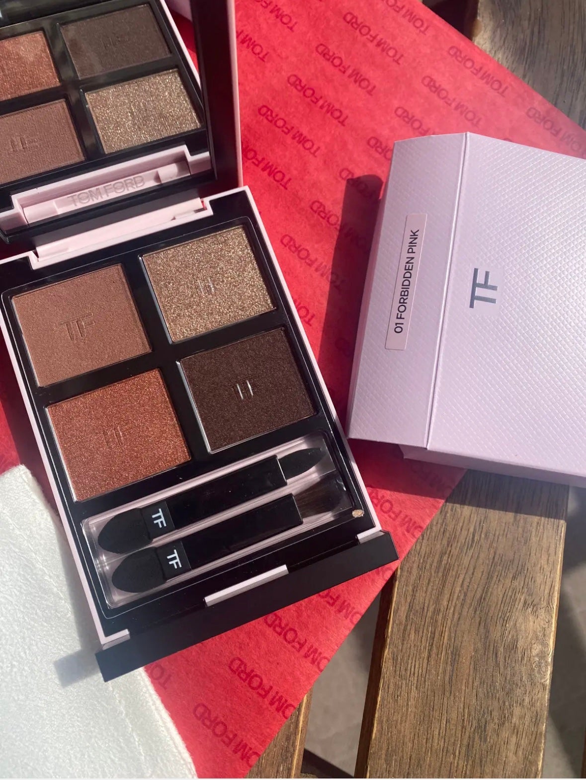 アイ カラー クォード/TOM FORD BEAUTY/アイシャドウパレットを使ったクチコミ(1枚目)