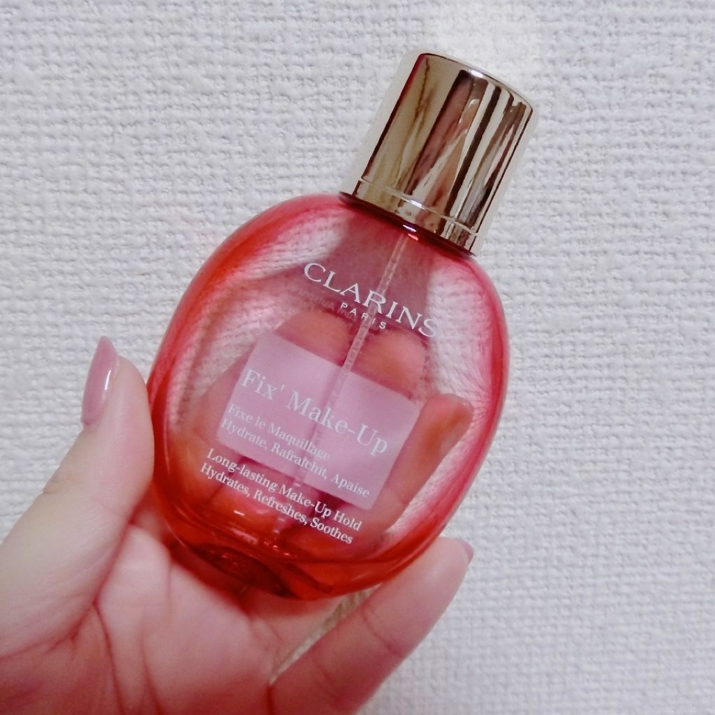 フィックス メイクアップ/CLARINS/ミスト状化粧水を使ったクチコミ（1枚目）