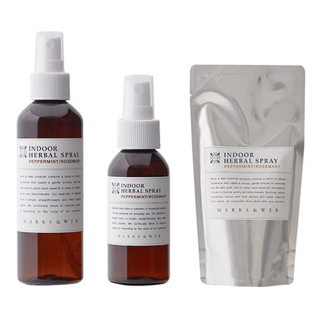 MARKS&WEB インドアハーバルスプレー ペパーミント/ローズマリー
