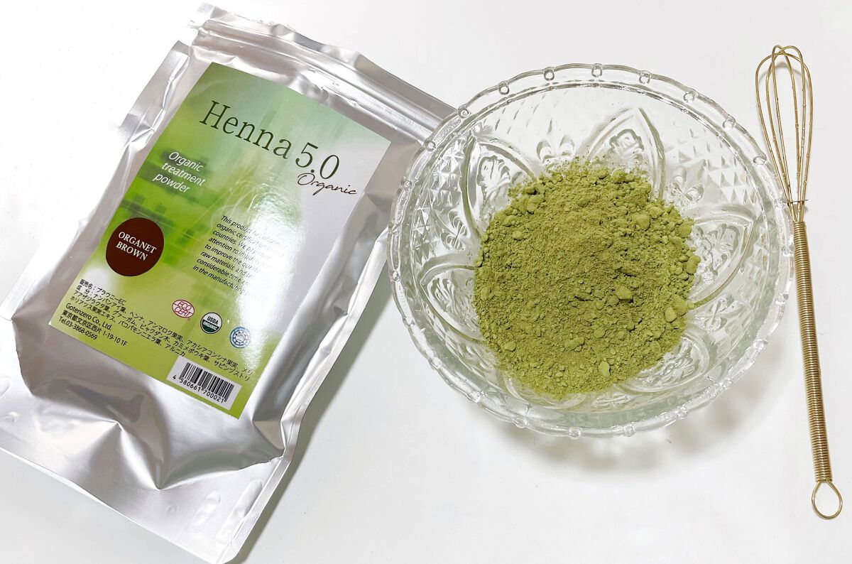 国際オーガニック認証ヘナ「ヘナ5.0」/Henna5.0/ヘアカラーを使ったクチコミ（2枚目）
