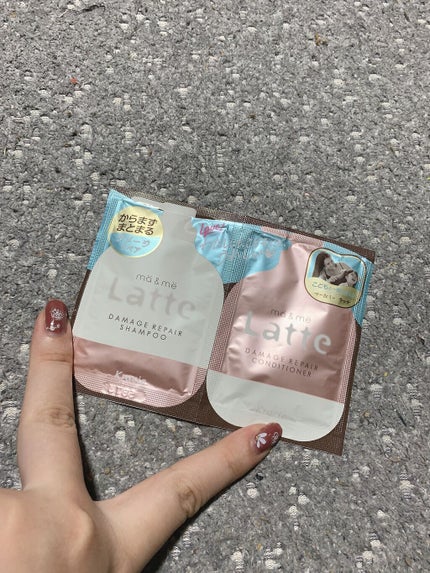 マー&ミー ダメージリペア シャンプー/コンディショナー/マー&ミー ラッテ/市販シャンプーを使ったクチコミ(1枚目)