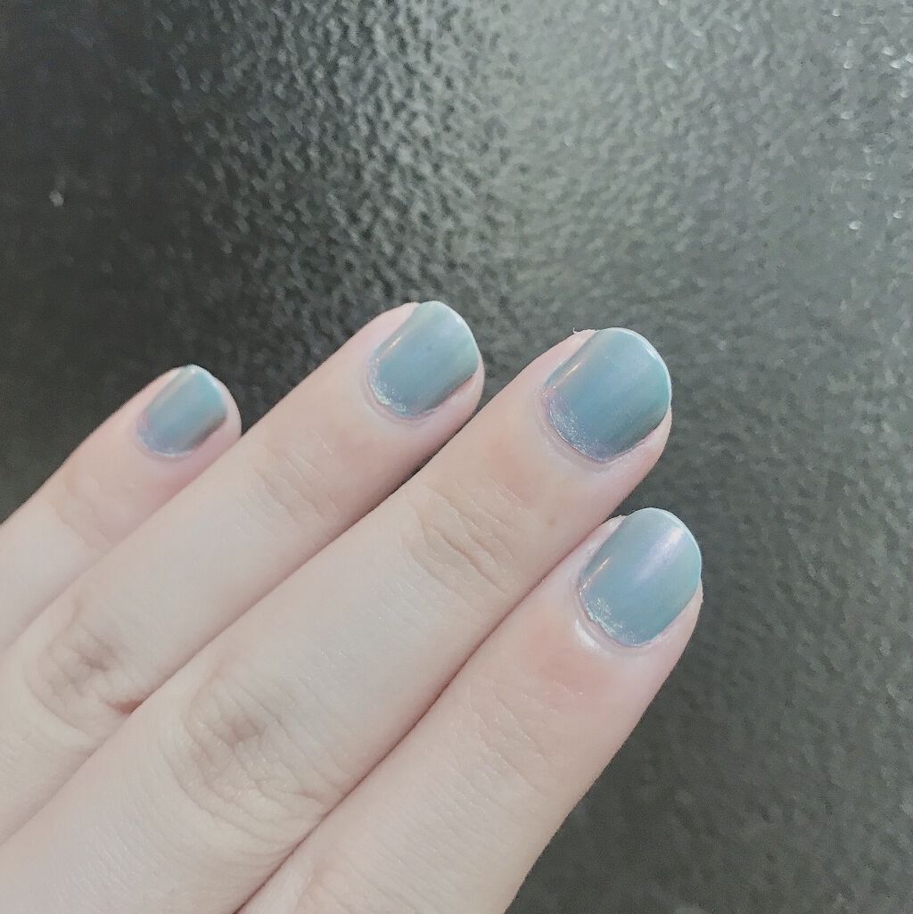 ルナソル ネイルポリッシュ EX11 Mosaic Blue（限定）/LUNASOL/マニキュアを使ったクチコミ（2枚目）