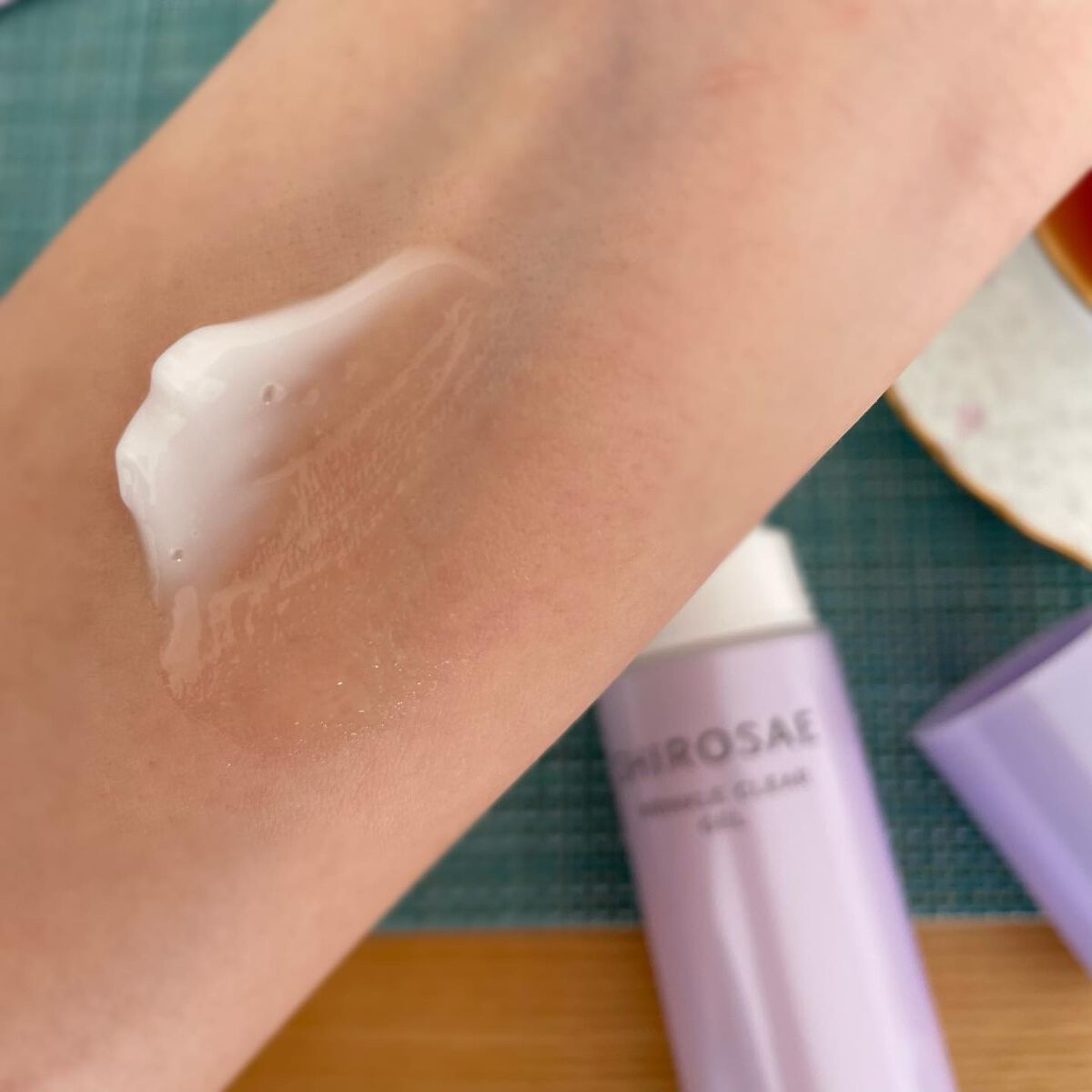 シロサエ リンクルクリアジェル /トリニティーライン/オールインワン化粧品を使ったクチコミ(7枚目)