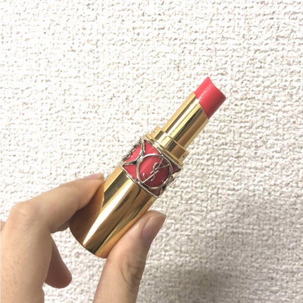 ルージュ ヴォリュプテ シャイン/YVES SAINT LAURENT BEAUTE/口紅を使ったクチコミ(2枚目)
