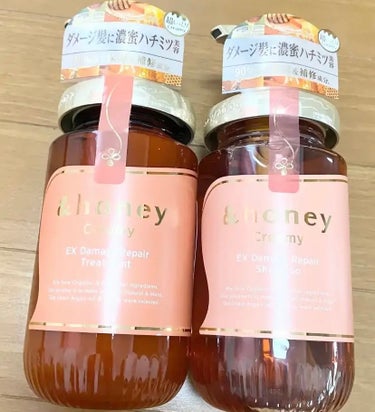 &honey Creamy EXダメージリペアシャンプー1.0/ヘアトリートメント2.0のクチコミ「&honey
&honey Creamy EXダメージリペアシャンプー1.0/ヘアトリートメン.....」（1枚目）