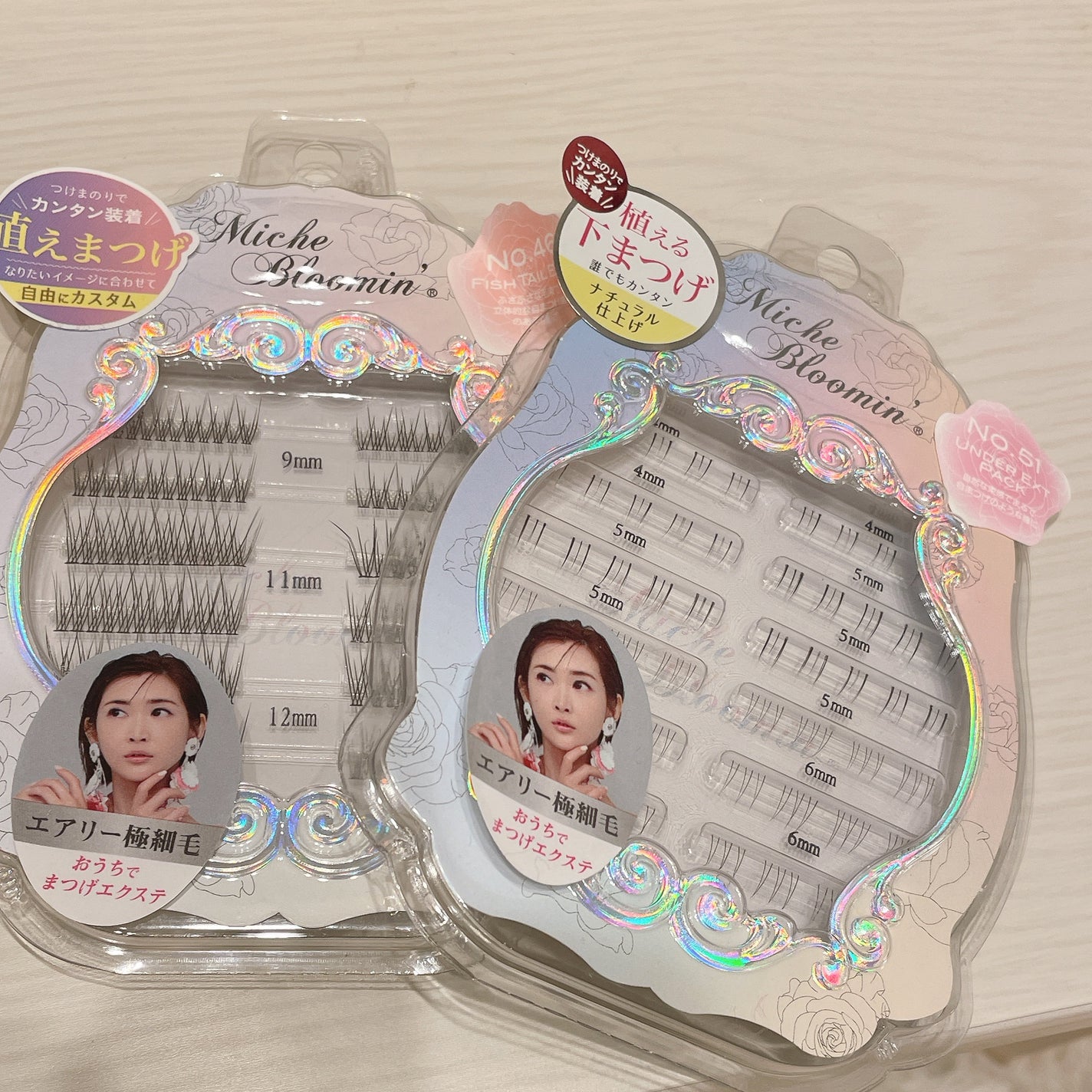 アイラッシュ セルフエクステライン/ミッシュブルーミン/つけまつげを使ったクチコミ(1枚目)