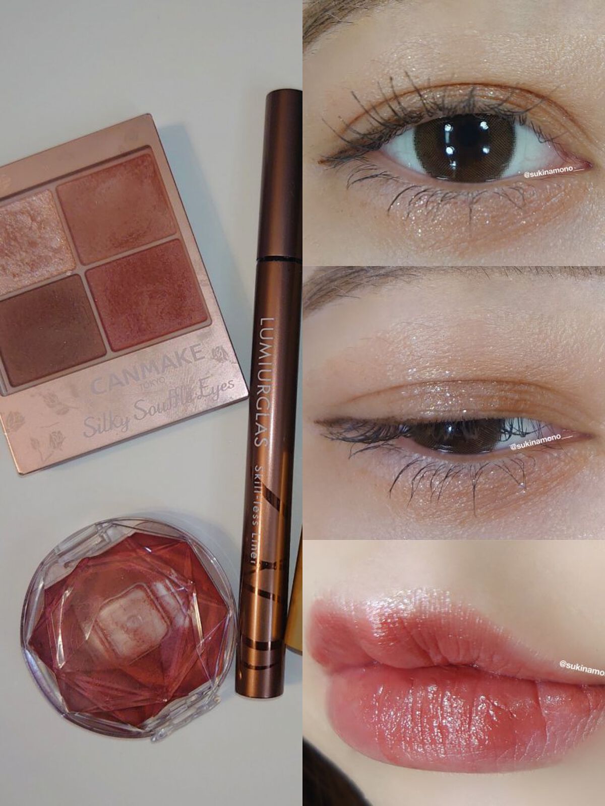 クリームチーク/キャンメイク/ジェル・クリームチークを使ったクチコミ（2枚目）