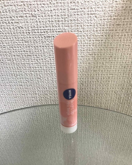 モイストピュアカラーリップ/ニベア/リップクリームを使ったクチコミ(1枚目)