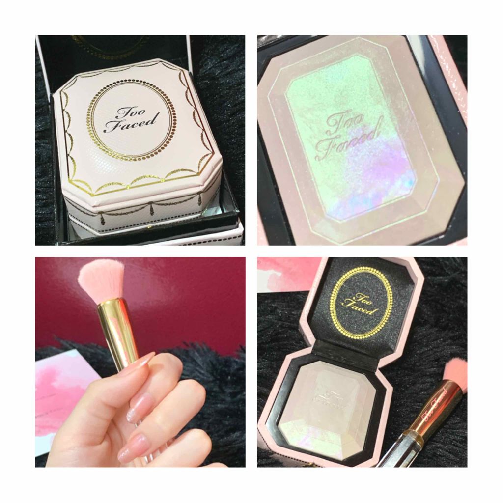 ダイヤモンドライト マルチユース ハイライター/Too Faced/パウダーハイライトを使ったクチコミ（2枚目）