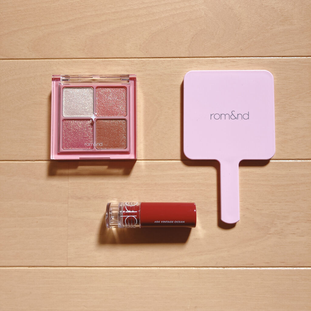 グリッターブロッサムエディション/rom&nd/メイクアップキットを使ったクチコミ（2枚目）