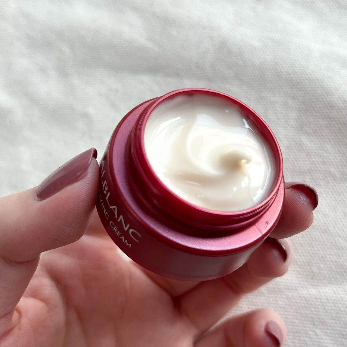 バイタライジングクリーム/ALBLANC/フェイスクリームを使ったクチコミ(2枚目)