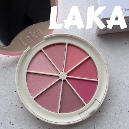 ミドルトーンアイシャドウコレクターパレット/Laka/アイシャドウパレットを使ったクチコミ(1枚目)