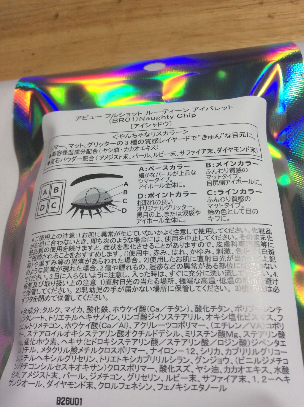 フルショット ルーティーン アイパレット/A’pieu/アイシャドウパレットを使ったクチコミ（2枚目）