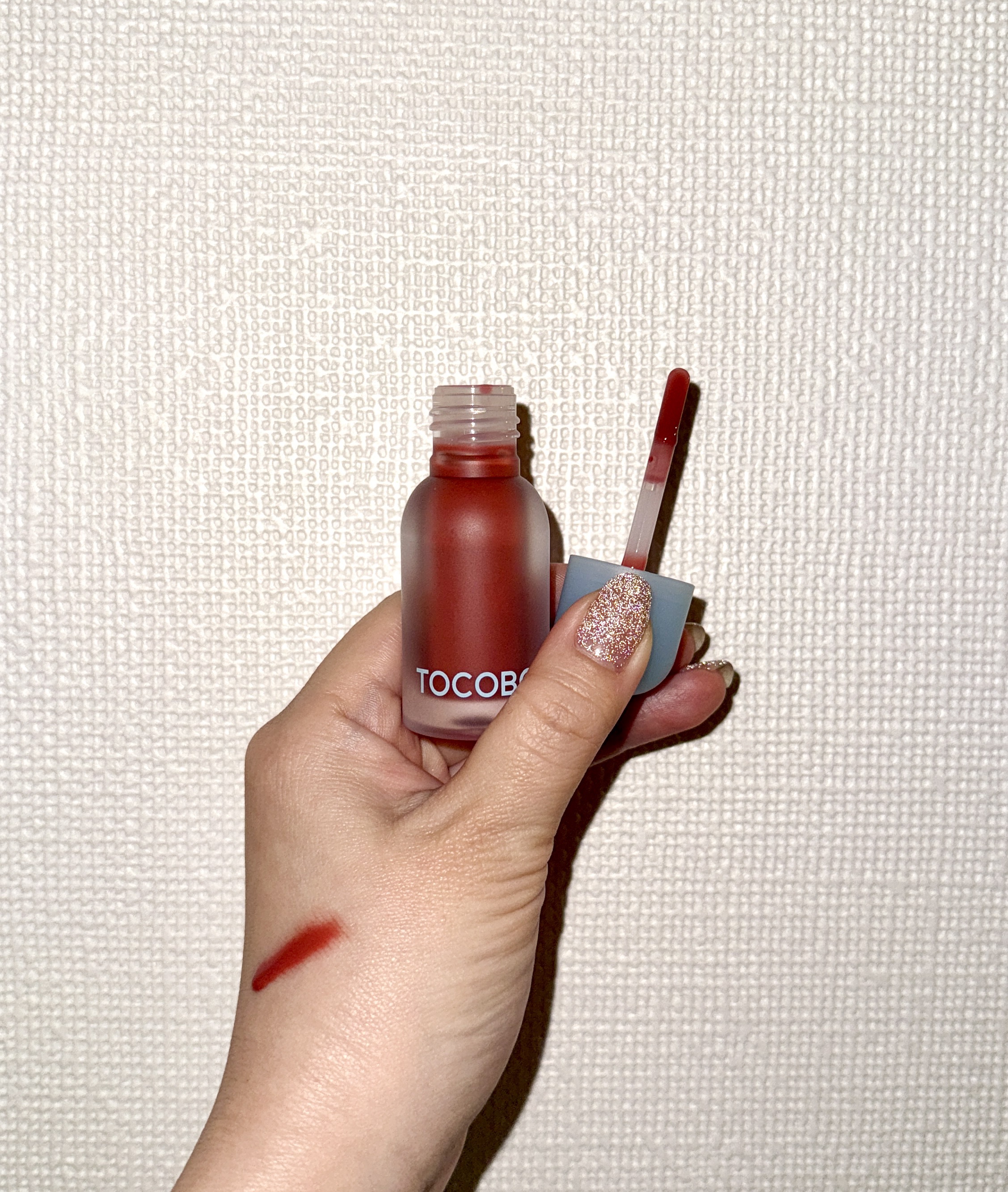 ジューシーベリープランピングリップオイル/TOCOBO/リップグロスを使ったクチコミ（1枚目）