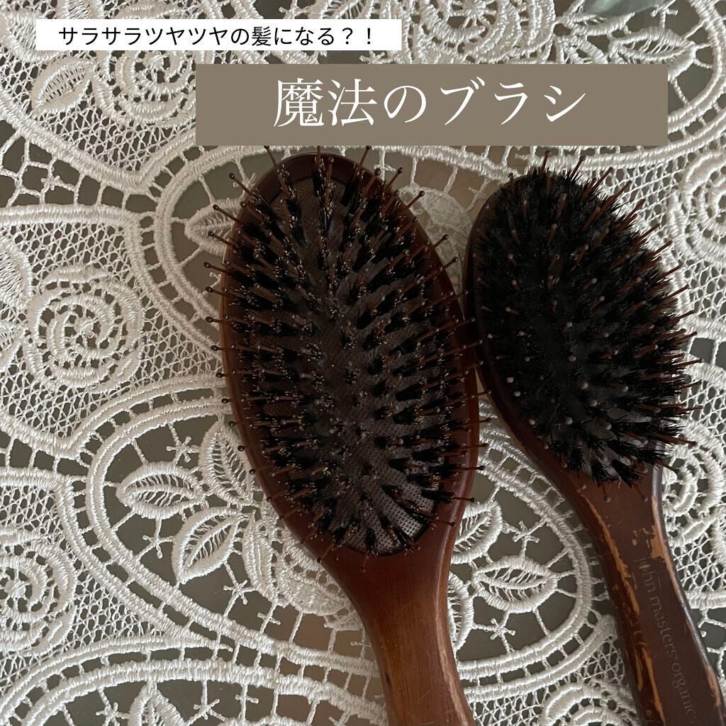 コンボパドルブラシ/john masters organics/ヘアブラシを使ったクチコミ(1枚目)