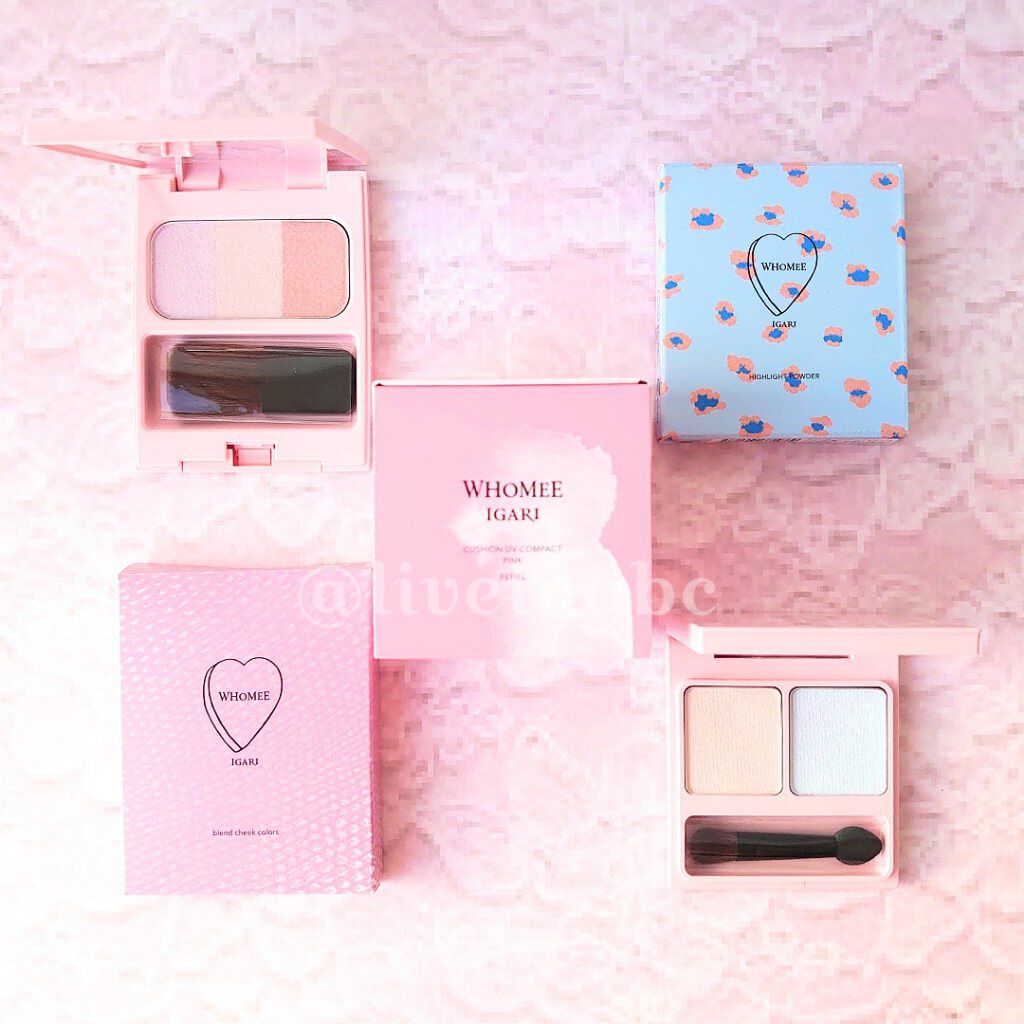 ハイライトパウダーW milkey blue(ミルキーブルー)/WHOMEE/パウダーハイライトを使ったクチコミ（1枚目）