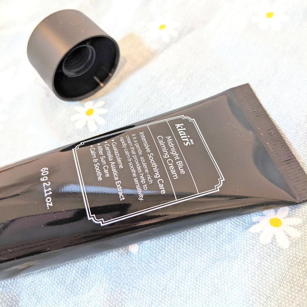 ミッドナイトブルーカーミングクリーム/Klairs/フェイスクリームを使ったクチコミ（1枚目）