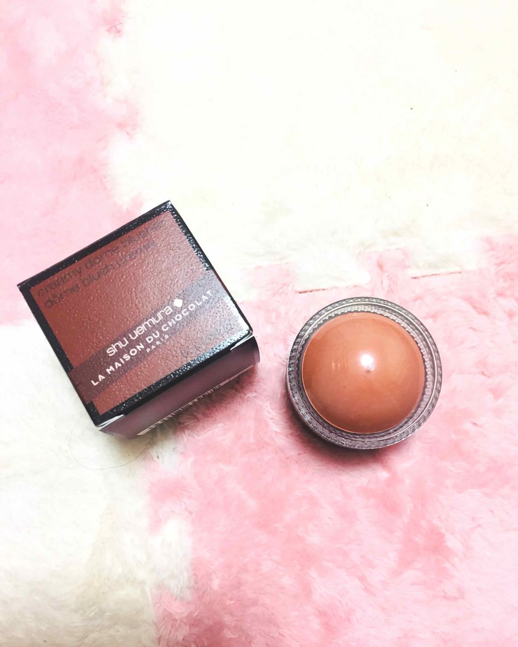 クリーミー ドーム ブラッシャー/shu uemura/ジェル・クリームチークを使ったクチコミ(1枚目)