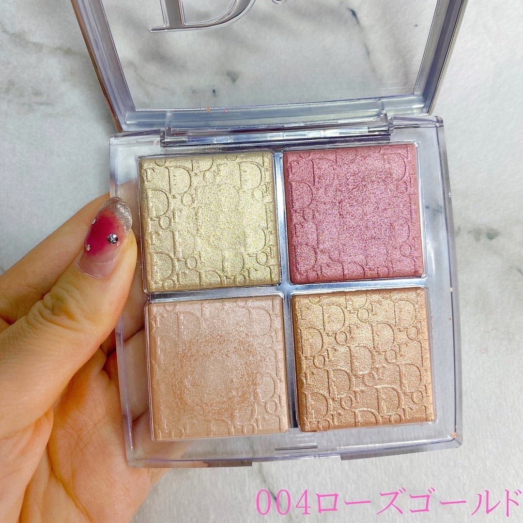 ディオール バックステージ フェイス グロウ パレット/Dior/ハイライトを使ったクチコミ(2枚目)