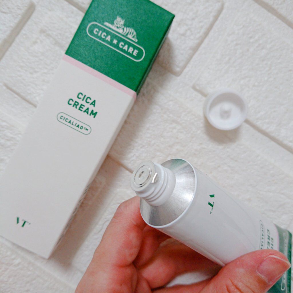 CICA クリーム/VT/フェイスクリームを使ったクチコミ（2枚目）